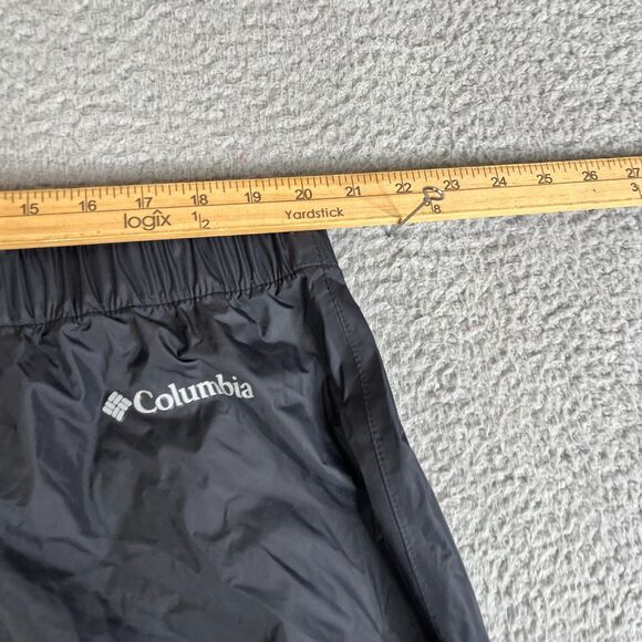 Columbia Omni Tech Rain Pants Mens XXL Black Elastic Waist Lined  40X32 - Picture 11 of 15